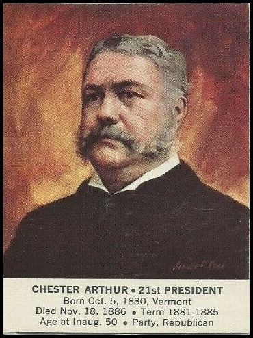 21 Chester Arthur